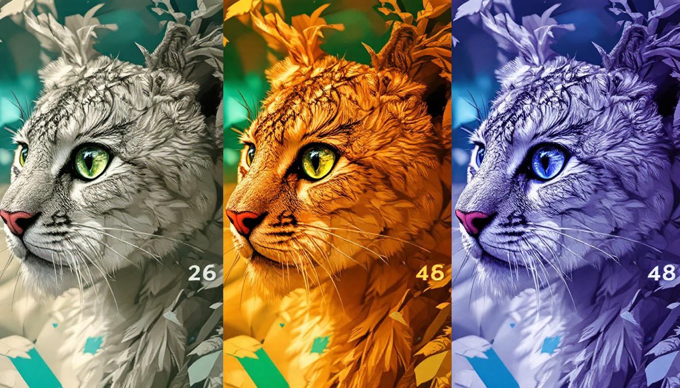 paint by numbers color count realism comparison