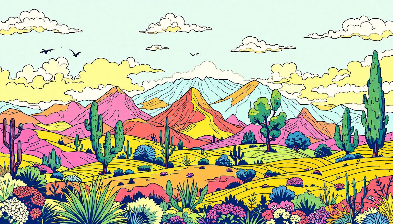 Evolution of vintage paint by numbers designs from 1950s classic to 1970s psychedelic styles