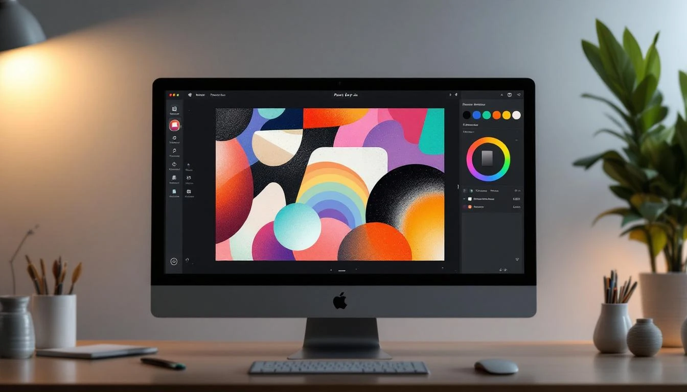 Paintby.ai custom abstract paint by numbers vintage design interface with AI-powered generation and sophisticated aesthetic options
