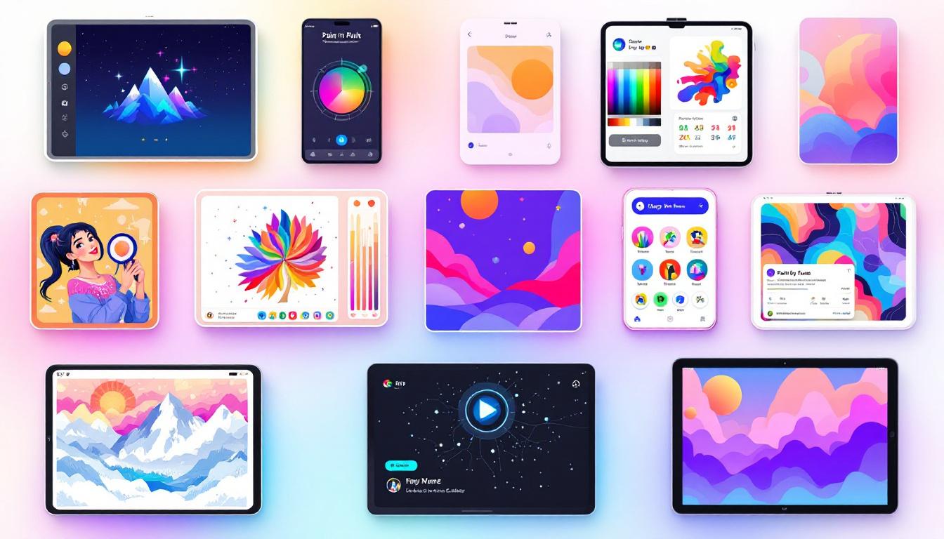 best digital paint by numbers apps and platforms compared