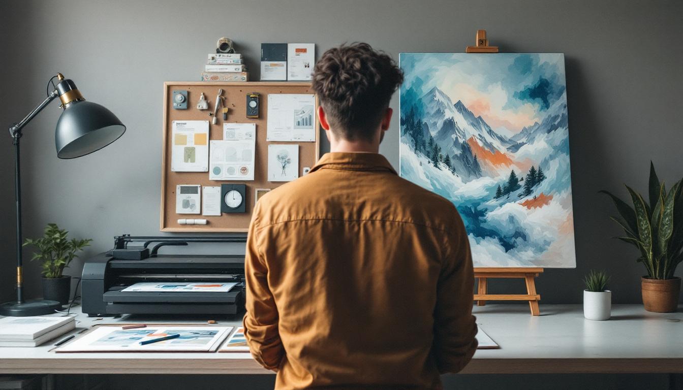 DIY generator print vs creator kit on pre-stretched canvas